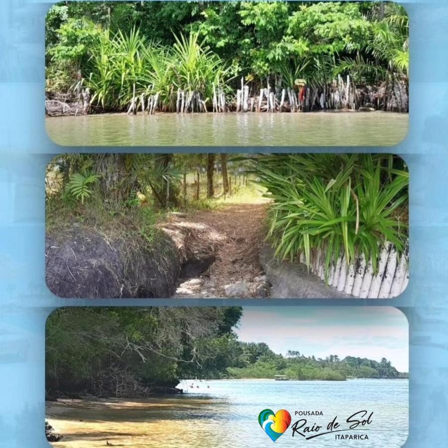 Pousada Raio De Sol - Ilha De Itaparica- Catu A 150 M Da Praia Екстериор снимка