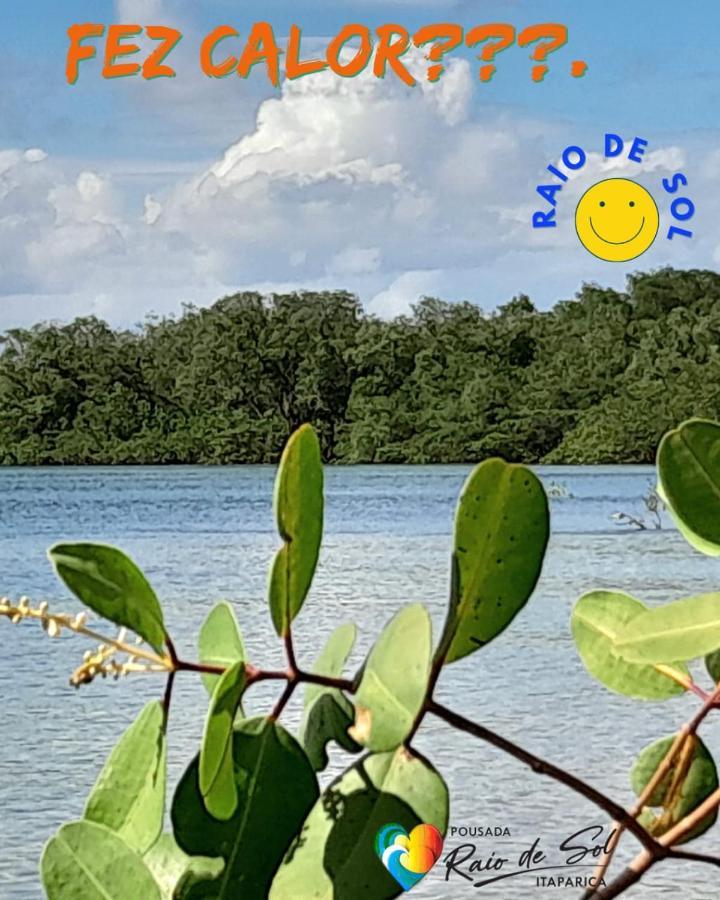 Pousada Raio De Sol - Ilha De Itaparica- Catu A 150 M Da Praia Екстериор снимка